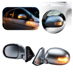 ESPEJO CROMADO UNIVERSAL CON DIRECCION X 2 PCS