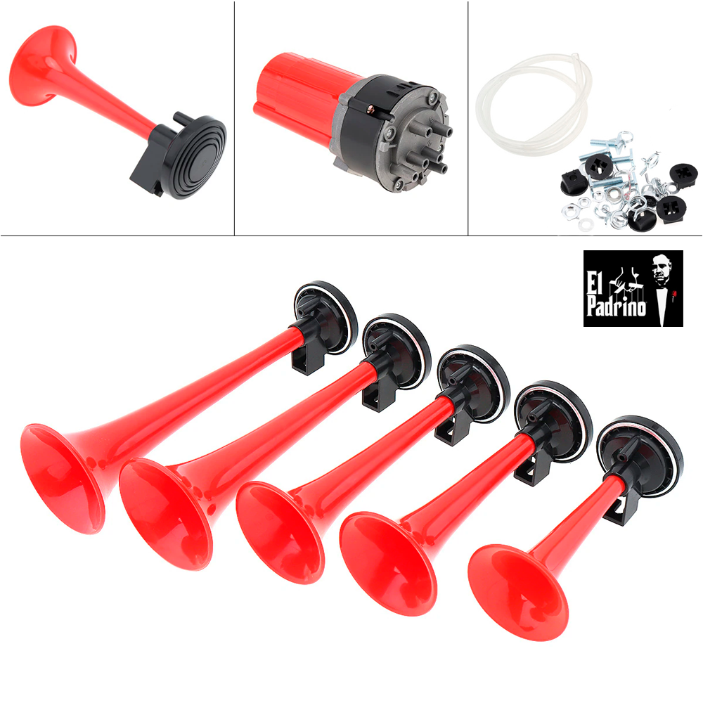 Corneta Claxon 12v El Padrino