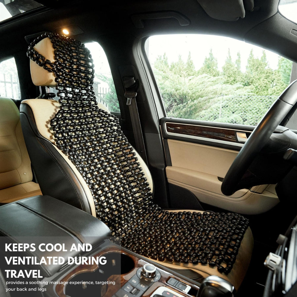 Respaldar Bolita Auto asiento Antitranspirante Madera