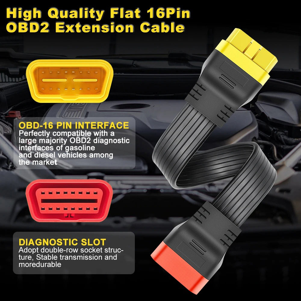 Extension Obd2 16 Pines Thinkcar / Easydiag / Thinkdiag / X431 / Golo / Launch