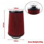 Filtro K&N 14084 Alto Flujo 3 Pulgadas Alto