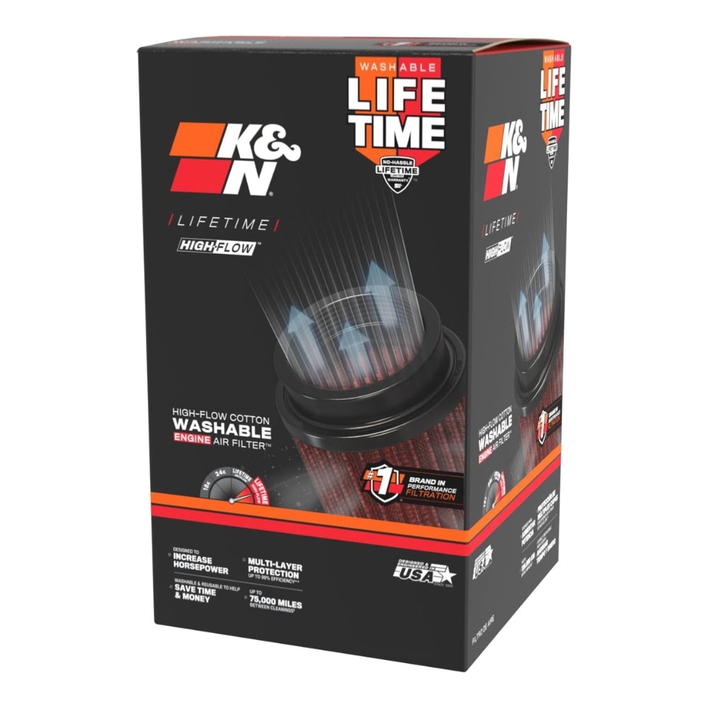 Filtro K&N Universal 4 Pulgadas C03396 RU-2590