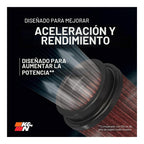 Filtro K&N Universal 4 Pulgadas C03396 RU-2590