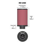 Filtro K&N Universal 4 Pulgadas C03749 RD-1460