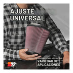 Filtro K&N Universal 4 Pulgadas C03749 RD-1460