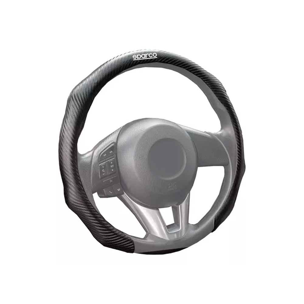 Funda de Timon Sparco Volante Antideslizante Sps139 Fibra Volante