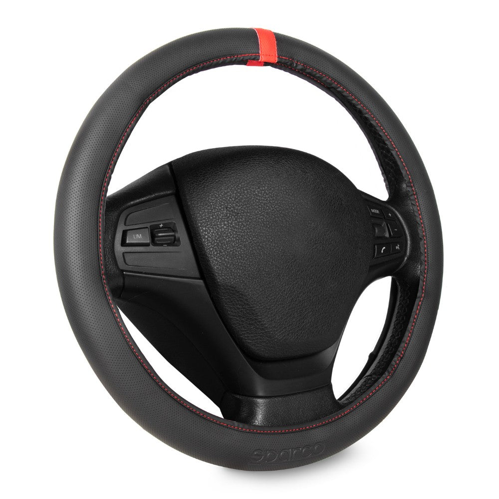 Forro Timom Sparco Costura Roja SPS900BKRS