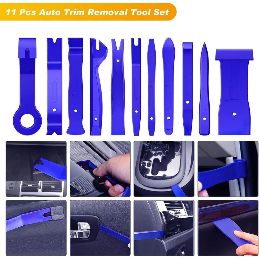 Kit 40Pcs Paletas Desmontaje Desarmar Panel Desmontar Tablero Auto