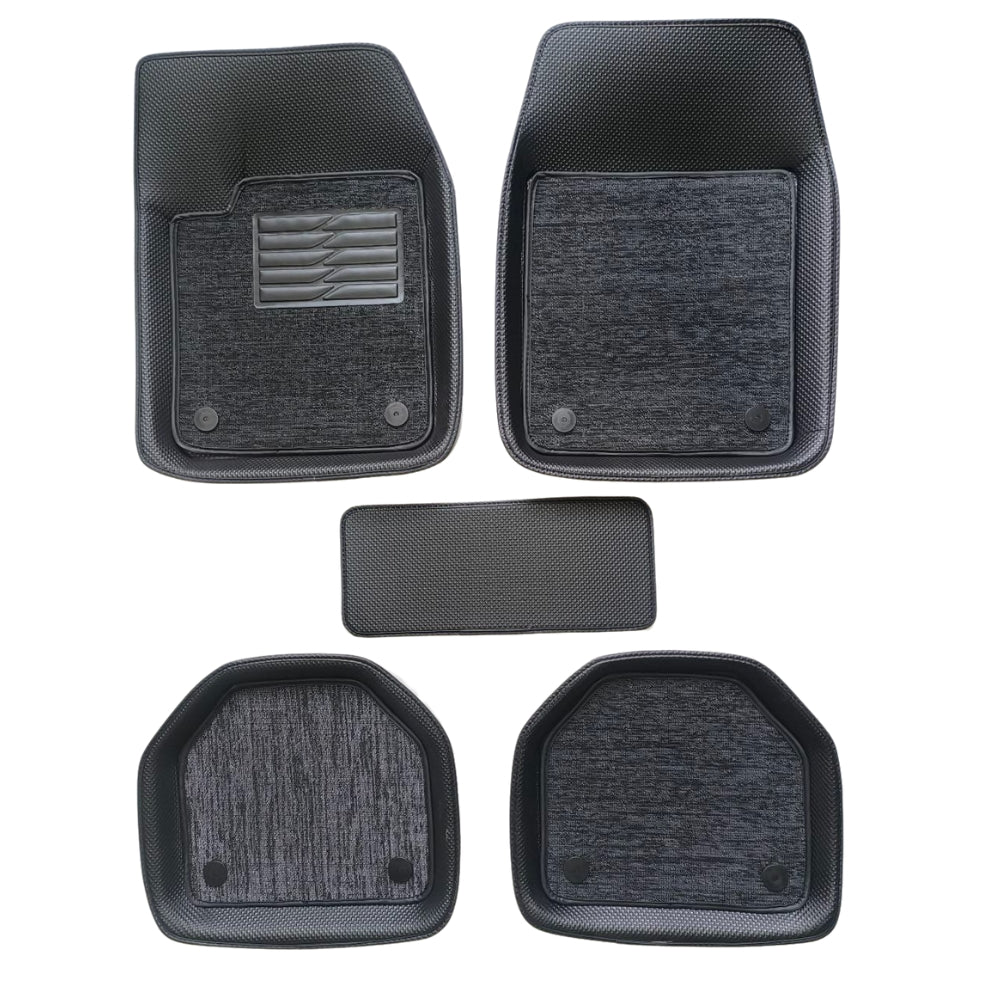 Piso Bandeja Eco Cuero 9 Pcs Auto Pvc + Sobre Piso