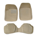 Piso Bandeja 3D Universal Eco Cuero 3 Pcs Auto