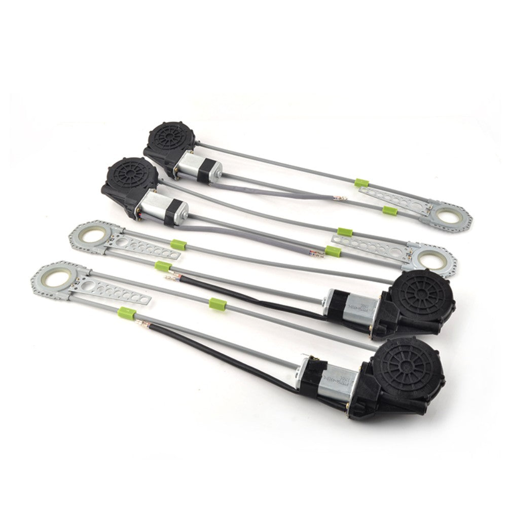 KIT LEVANTA LUNAS KAVTO  2 PUERTAS SISTEMA COMPLETO