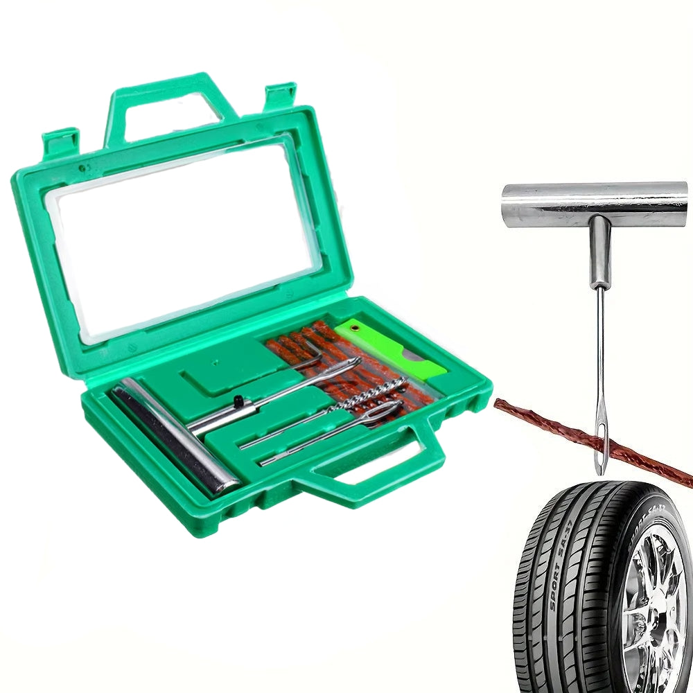 Kit Profesional para Reparar Neumáticos Sin Cámara – Autos y Motos