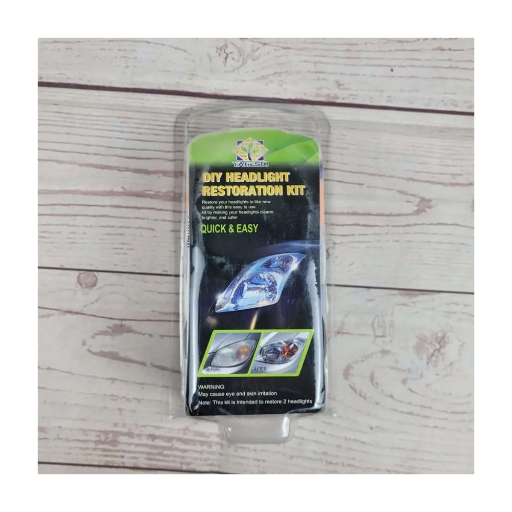 Kit Restaurador Pulidor Renovador De Faro Manual/Maquina