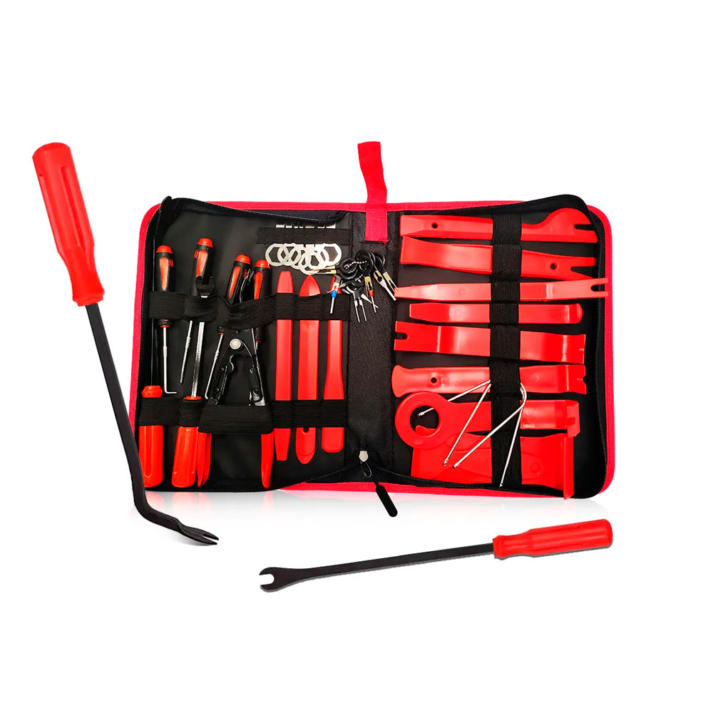 Kit 38 Herramientas Desarmar Panel Desmontar Tablero Auto