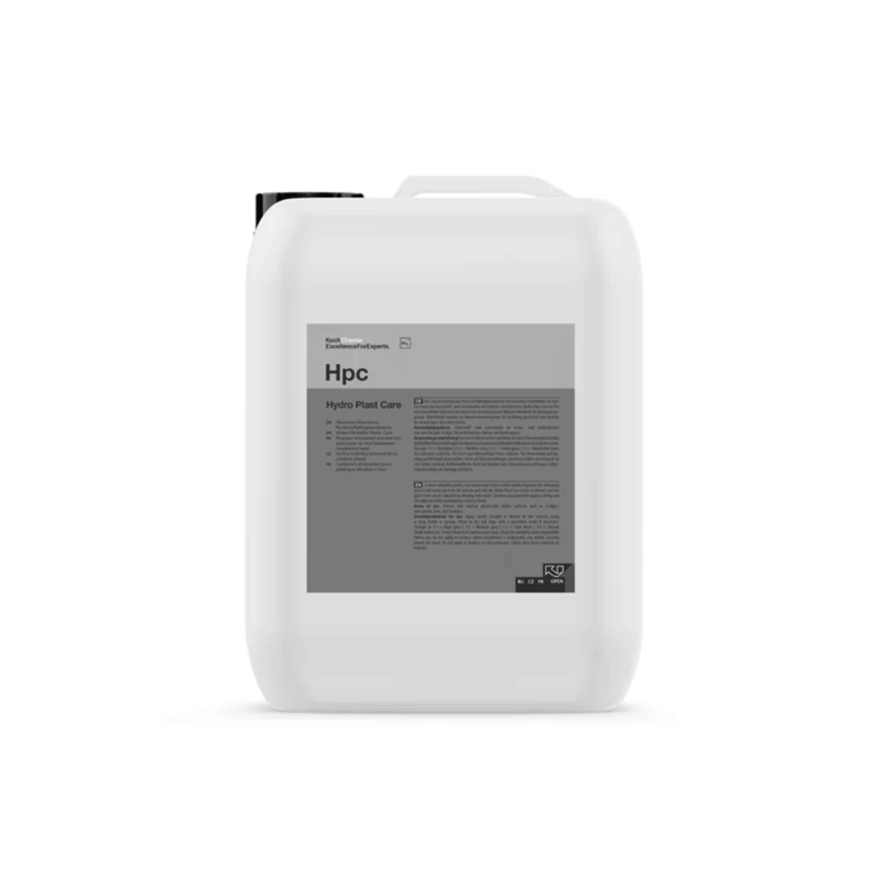 Koch Chemie Hydro Plast Care Hpc 5L - Acondicionador Gomas y Plásticos