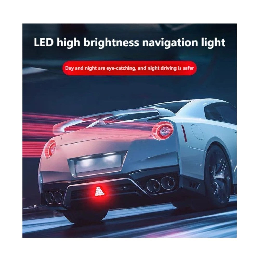 Luz de Freno LED Estilo F1 Universal para Auto, Moto y Camioneta