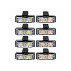 LED ESTROBO EMERGENCIA POLICIAL 2 X 8 16 LED