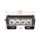 LED STROBOSCOPICO EMERGENCIA POLICIA 4 X 2 8 LED