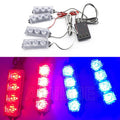LE3 ESTROBO EMERGENCIA POLICIAL 4 X 3 12 LED
