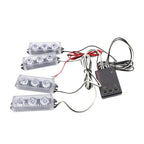 LE3 ESTROBO EMERGENCIA POLICIAL 4 X 3 12 LED
