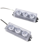 LE3 ESTROBO EMERGENCIA POLICIAL 4 X 3 12 LED