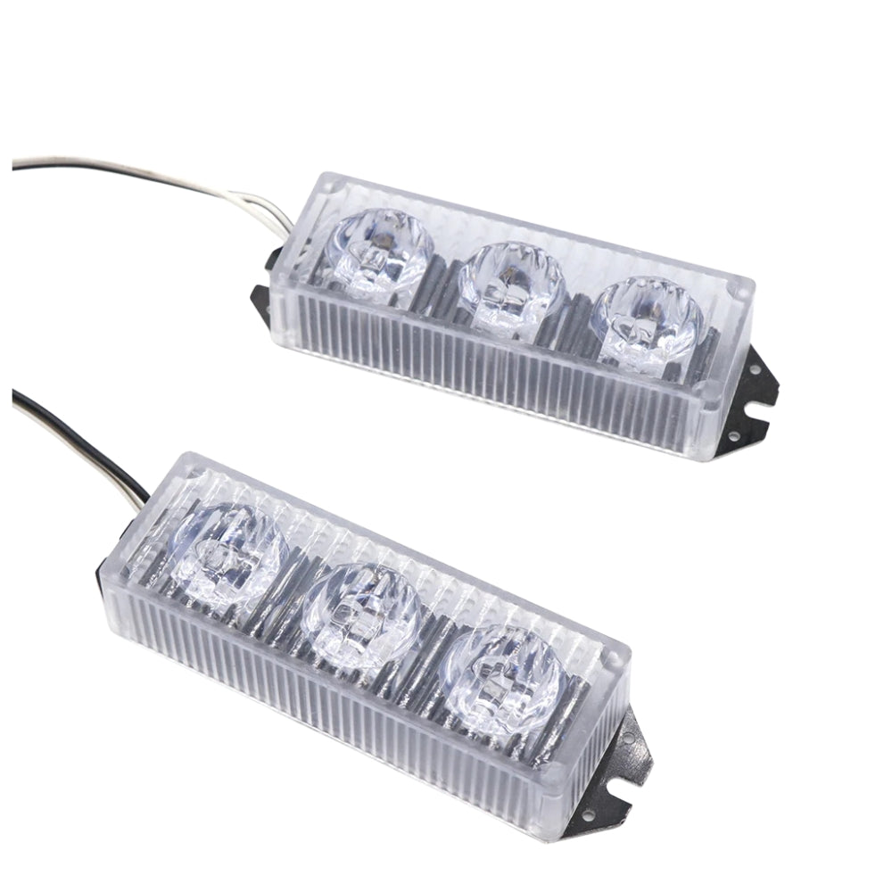 LE3 ESTROBO EMERGENCIA POLICIAL 4 X 3 12 LED