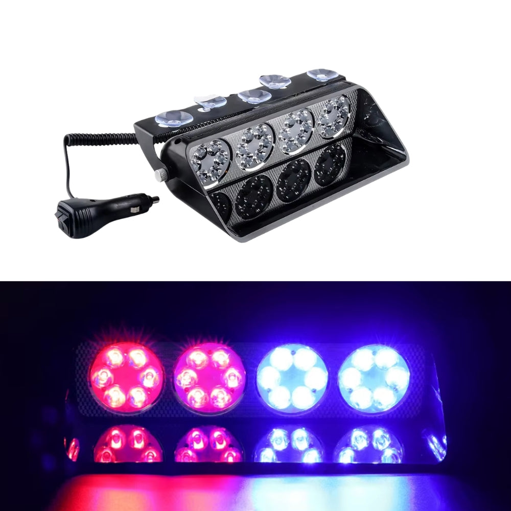 Led Estroboscopica Policial Emergencia 24 Led Parabrisa
