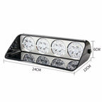 Led Estroboscopica Policial Emergencia 24 Led Parabrisa