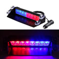 Led Estroboscopica Policial Emergencia 8 Led Parabrisa