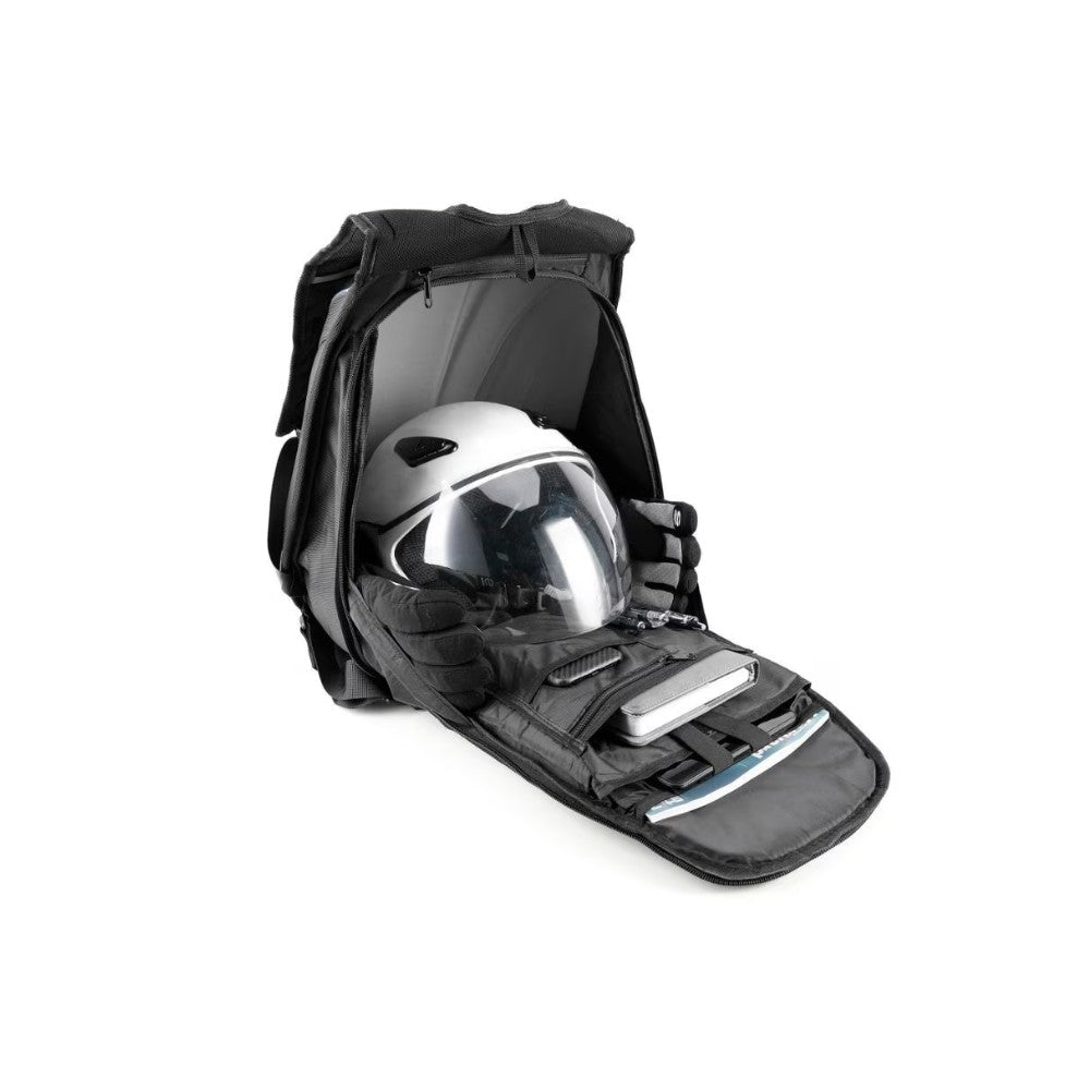 Mochila Sparco de Fibra Carbono Para Moto Casco
