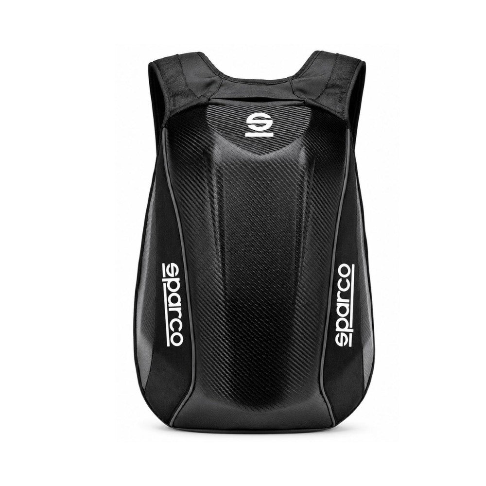 Mochila Sparco de Fibra Carbono Para Moto Casco