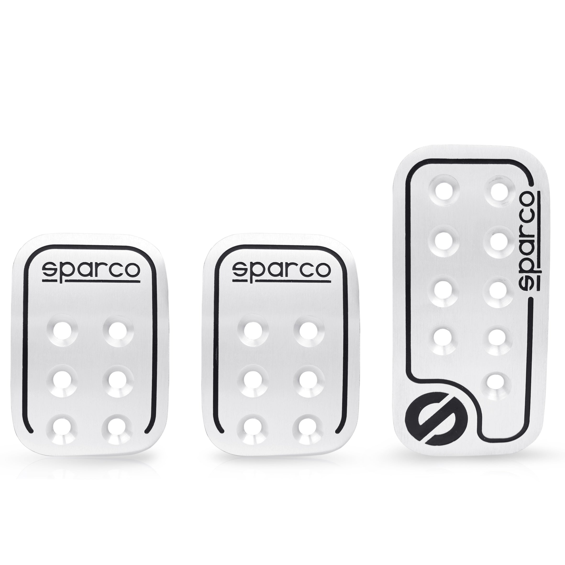 Set de Pedales Sparco Aluminio C/Goma OPC04060000