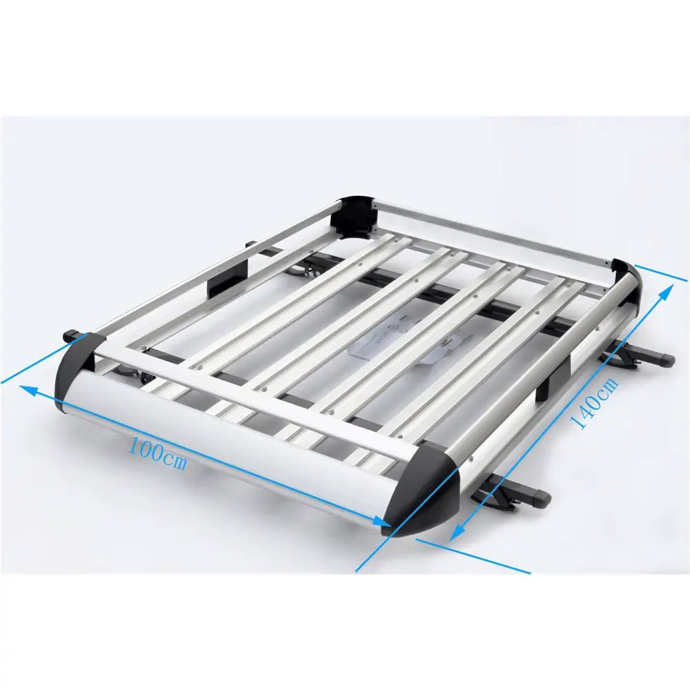 Combo Parrilla Portaequipaje Aluminio 140x100 cm para SUV