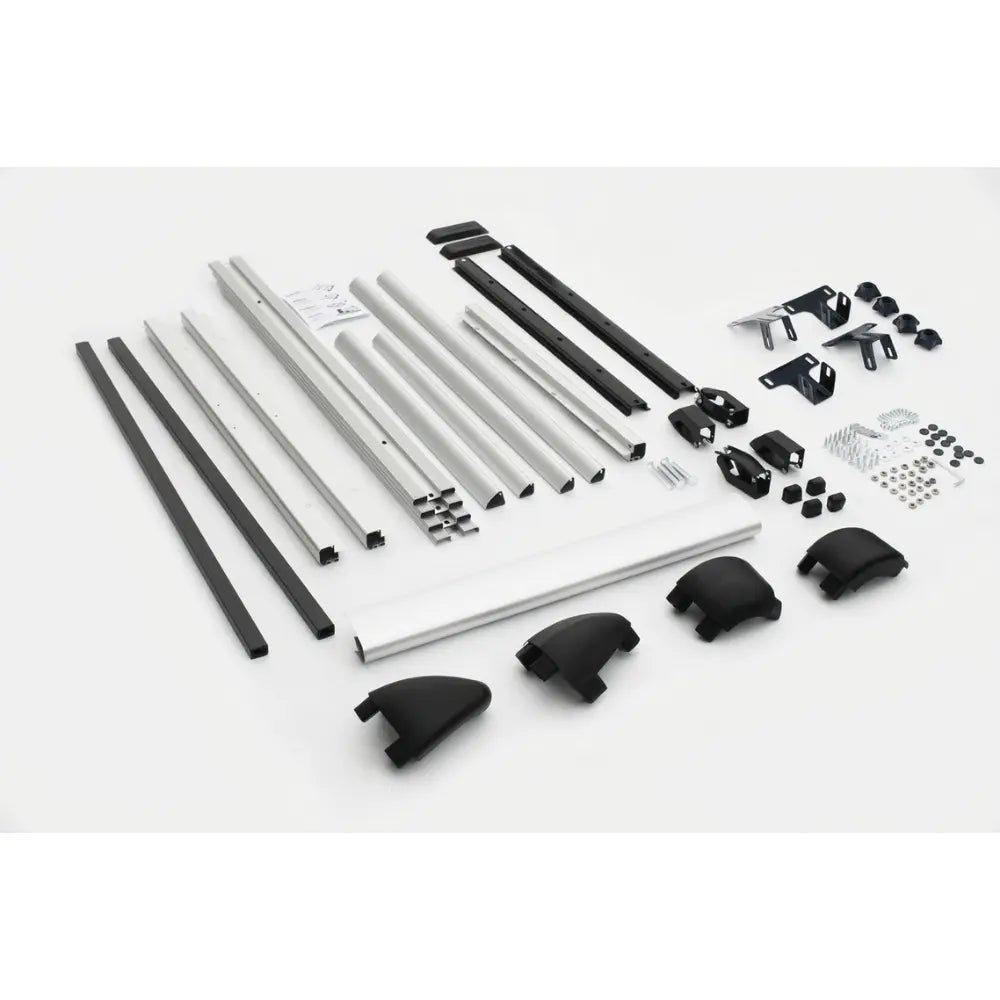 Combo Parrilla Portaequipaje Aluminio 140x100 cm para SUV