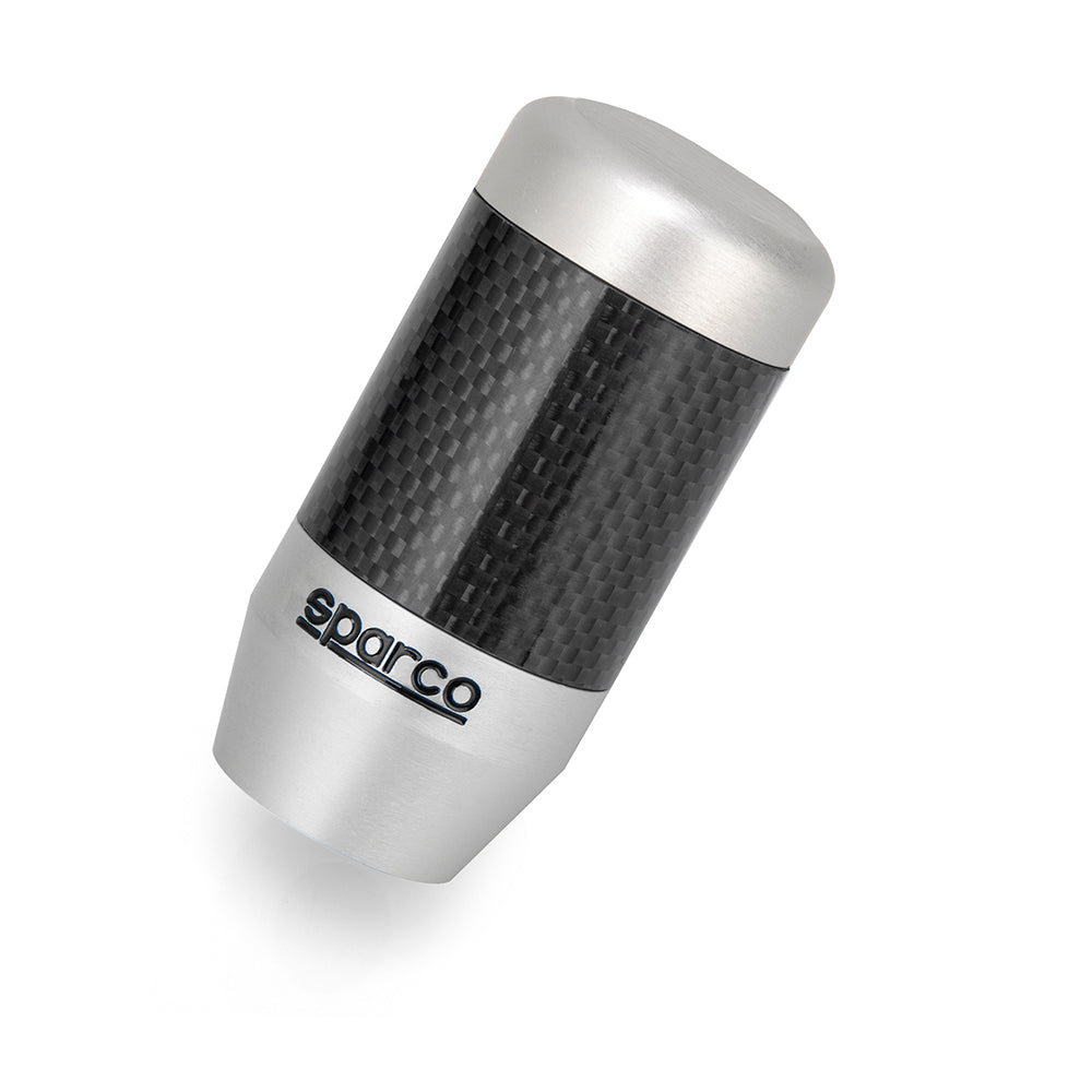 Perilla Sparco Pomo Velocidades Aluminio + Fibra SPG110CB
