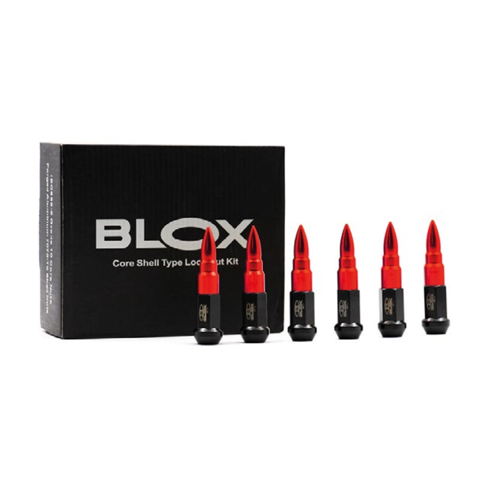 PERNOS BLOX TUNING TIPO BALA M12x1.5 ROJO