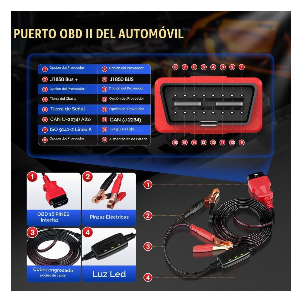 AUTEL MEMORY SAVER MAXIBAS BTMS BA-100