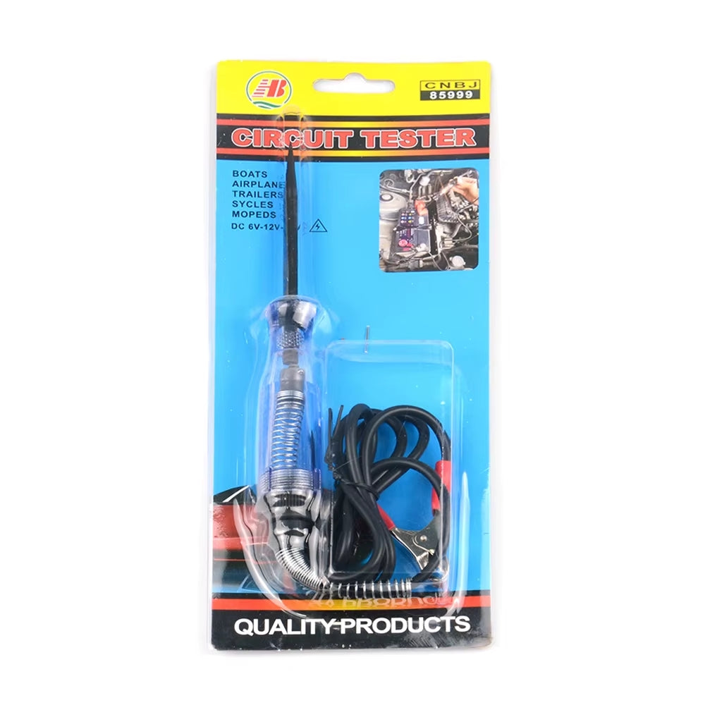 Probador de Voltaje Circuito 6V 12v 24V Con Luz