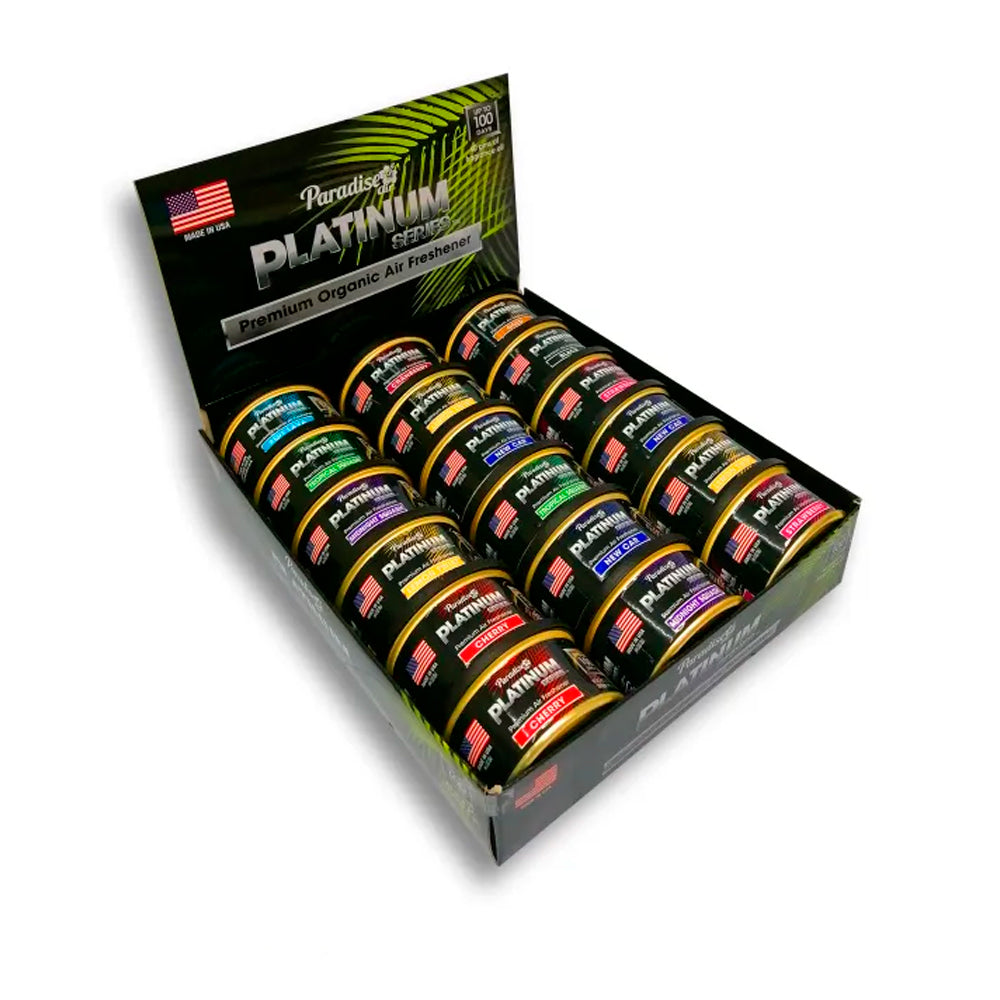 Ambientador Paradise Auto Platinum Organica