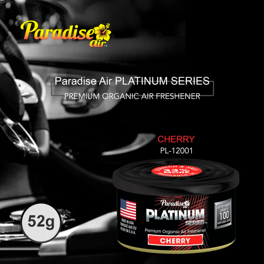 Ambientador Paradise Auto Platinum Organica