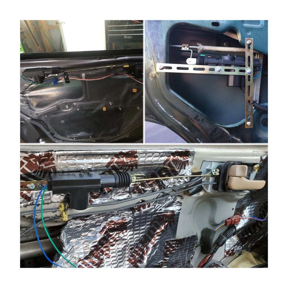 Pestillo Eléctrico Auto Kit 4 Puertas Universal