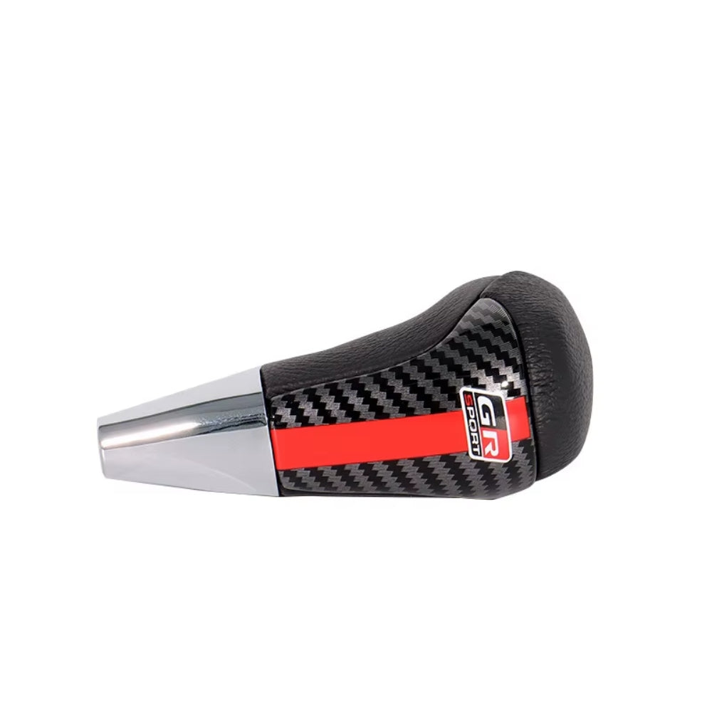 Pomo Fibra Carbon Gr AT Hilux Fortuner Cuero