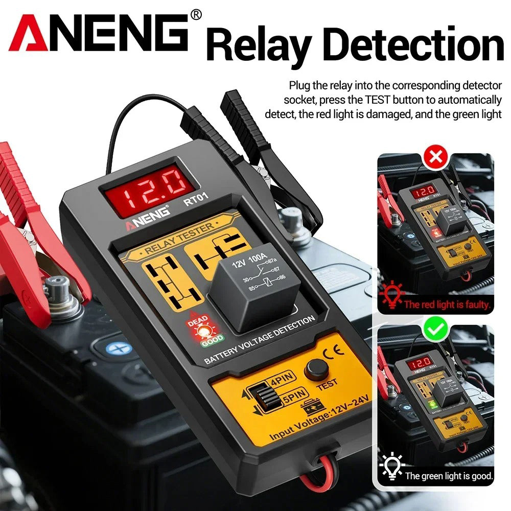 Probador Aneng Tester Relay 24v Automotriz