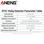 Probador Aneng Tester Relay 24v Automotriz
