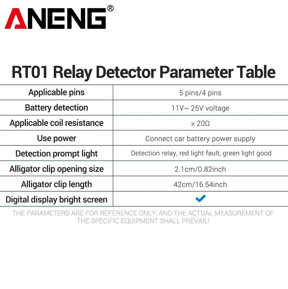 Probador Aneng Tester Relay 24v Automotriz