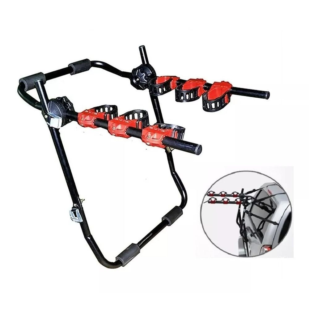 Rack Porta Bicicleta Universal Auto Camioneta 3 Bicicletas