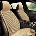 Respaldar De Asiento Bolita Cuero Pu Con Cabecera