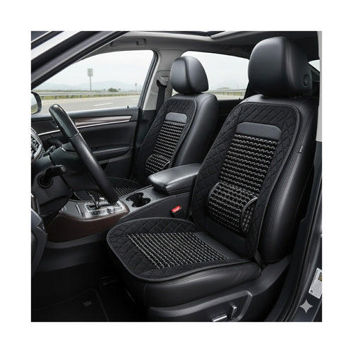 Respaldar De Asiento Bolita Riñonera Aterciopelado Cuero Pu