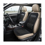 Respaldar De Asiento Bolita Riñonera Aterciopelado Cuero Pu