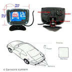 Sensor de Retroceso con Pantalla LCD – 4 Sensores Ultrasonido 0 a 2.5m